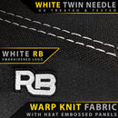 Razorback 4x4 GP6 Premium Neoprene Rear Row Seat Covers suitable for a Toyota Landcruiser 76 Series (Made to Order)