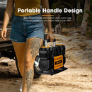 San Hima 12V Dual Cylinders Air Compressor 350L/min 150PSI Portable Digital