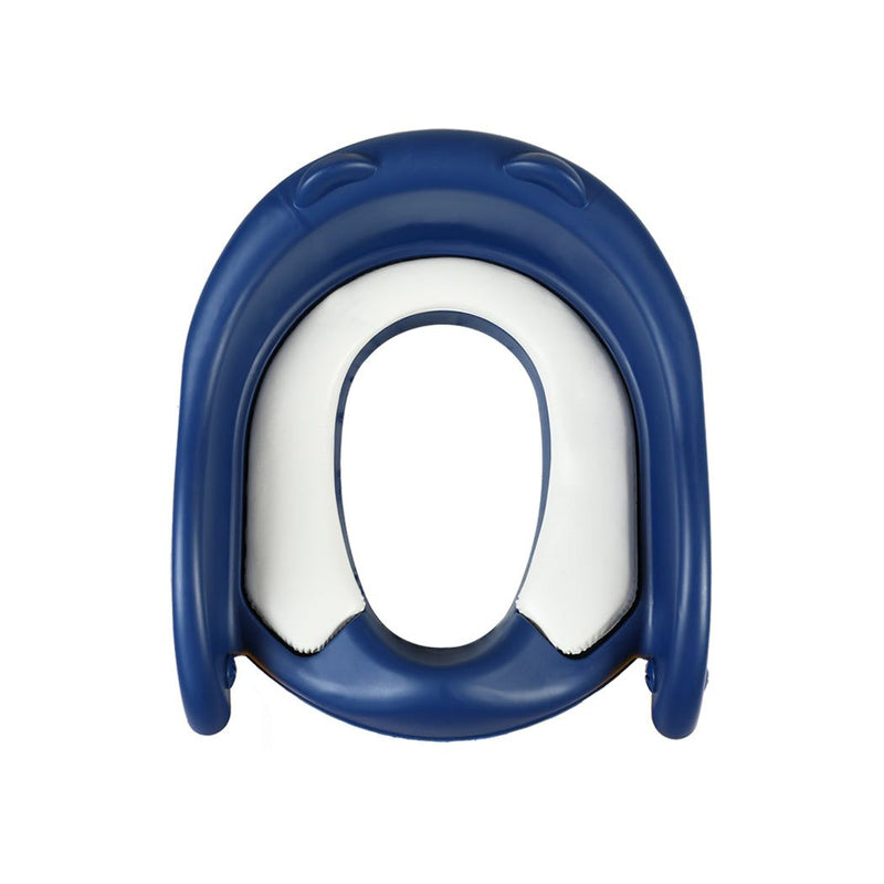 Bopeep Kids Toilet Ladder Toddler Training Step Stool Soft Seat Non Slip Blue