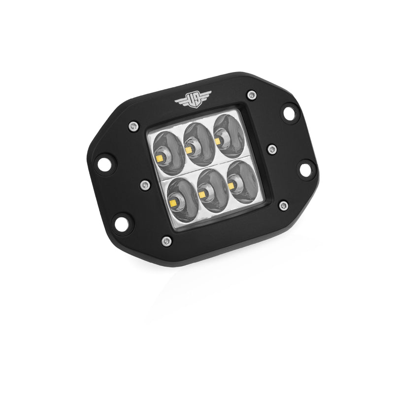 Ultimate9 LED Work Lamp: Flush Mount