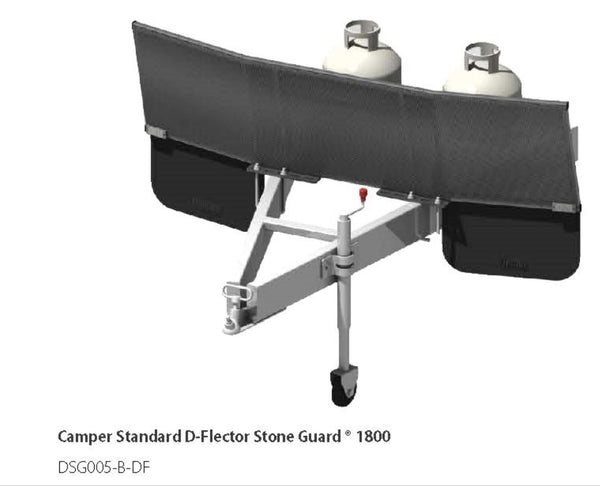D-Flector Camper Standard Stone Guard 1800mm