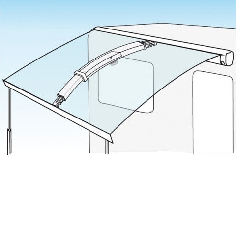 Fiamma 98655A002 Curved Centre Rafter Pro - Suit F45/F65/F80 Awnings
