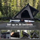 San Hima Kalbarri Lite Gen 2 Rooftop Tent Hardshell With Ladder Grey 4WD Camping