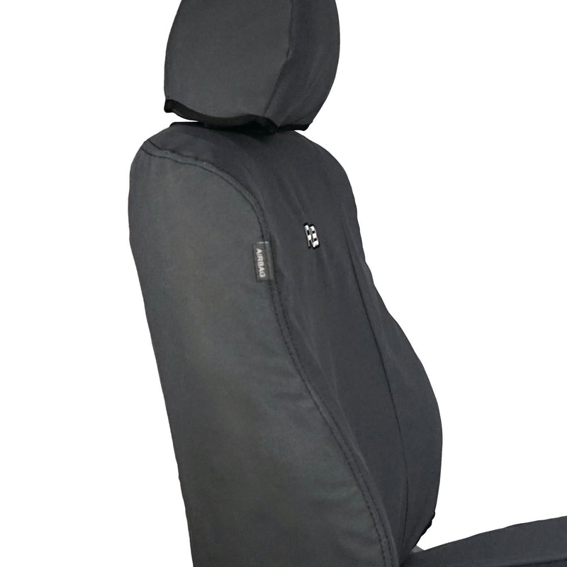 Razorback 4x4 XP7 Heavy Duty Canvas 2x Front Seat Covers Suitable for a Toyota Hilux 7th Gen (N70) SPORT SEAT