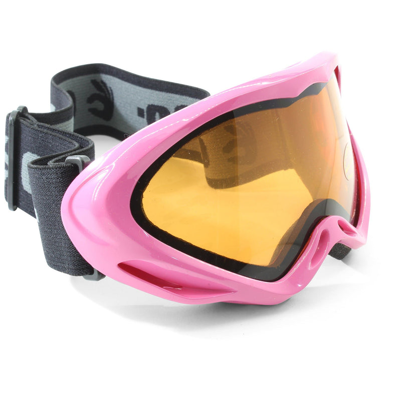 OK Co Double Lens 100% UV Multipurpose Kids Sports Goggles (Pink)