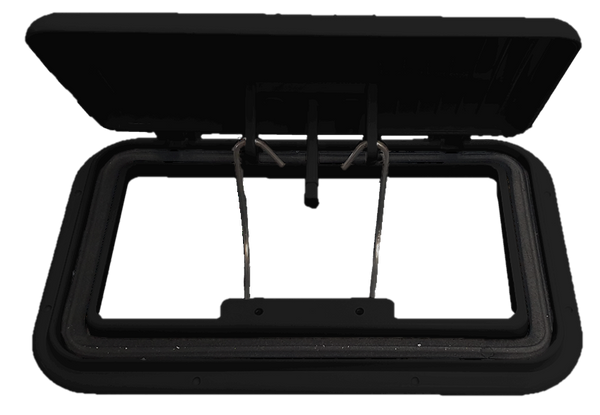 Large Scupper Vent - Black