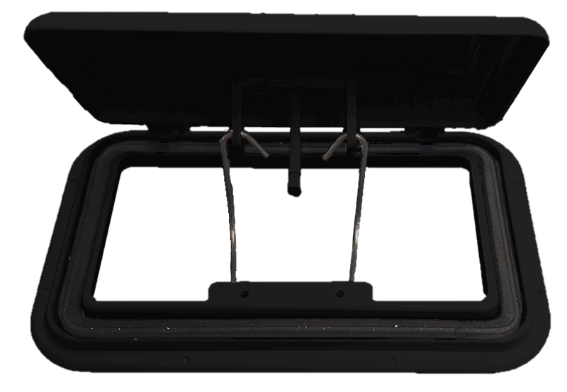 Large Scupper Vent - Black