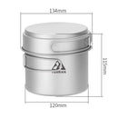 TERRAN Titanium Cooking Bundle (Twig Stove & Pot Set)