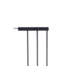 Levede Baby Safety Gate Adjustable Pet Stair Barrier 20cm Door Extension Black