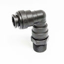 John Guest 12mm Tube OD x 1/2" BSPT Plastic Swivel Elbows Male