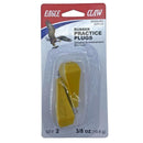 Eagle Claw 2 Pack of 3/8oz Rubber Casting Practice Plugs