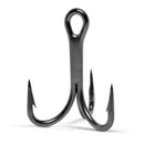 10 Pack of VMC 9626BN Size 4/0 Black Nickel Treble Hooks - 3x Strong Trebles