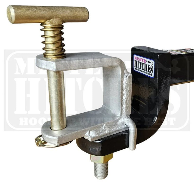 Mister Hitches Car Bracket & Pin Suits Poly Block Off Road Coupling Treg Style