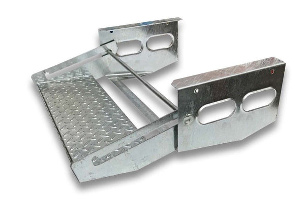 Manual Galvanised Steel Caravan step