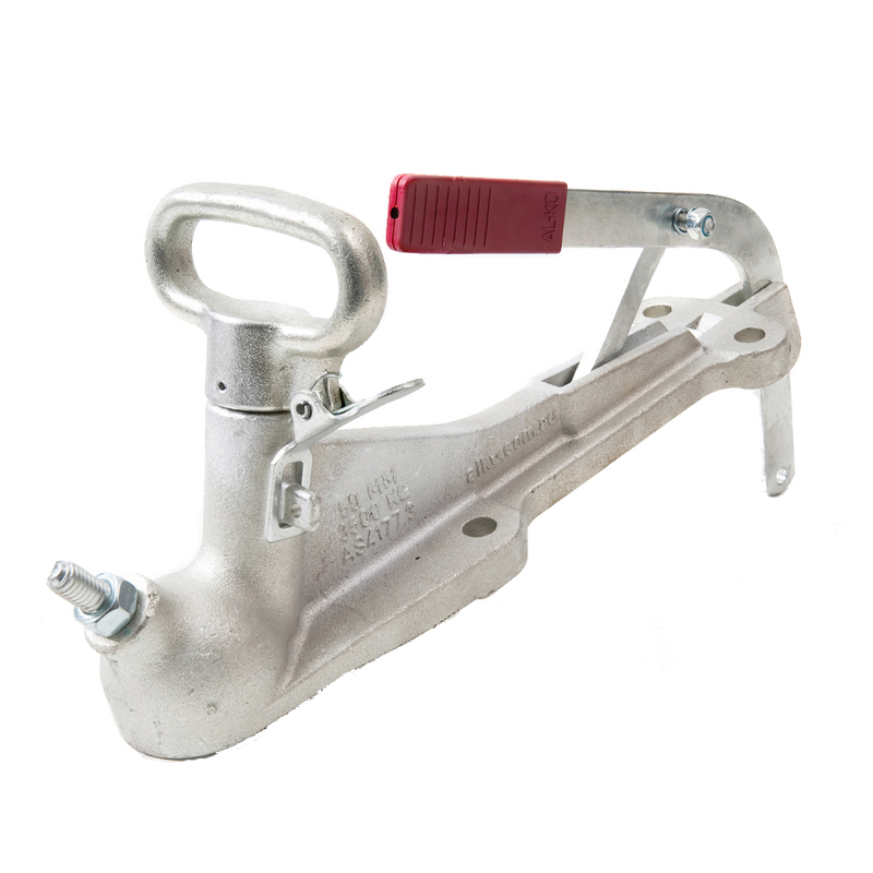 ALKO Coupling 3.5T fixed electric plated with cable adjuster fitted