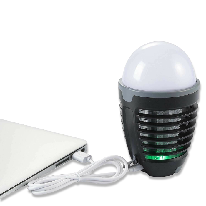 OUTDOOR RECHARGABLE 2 IN 1 MOSQUITO KILLER BULB