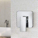 Dutxa Brass Shower Mixer Tap Cold Hot Bathroom Laundry Faucet Valve Chromed