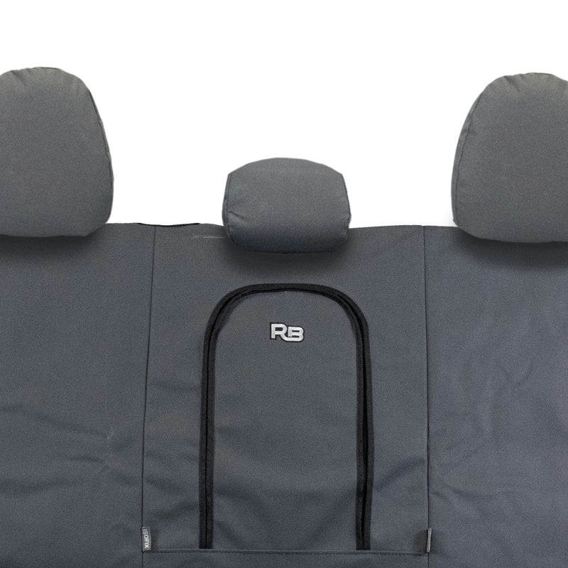 Razorback 4x4 XP7 Heavy Duty Canvas Rear Seat Covers Suitable for a Mitsubishi Triton MQ (Exceed Only)