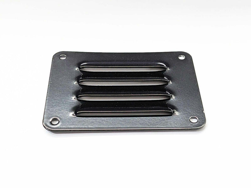 Ventilation Grill Louvre Black 100mm x 75mm