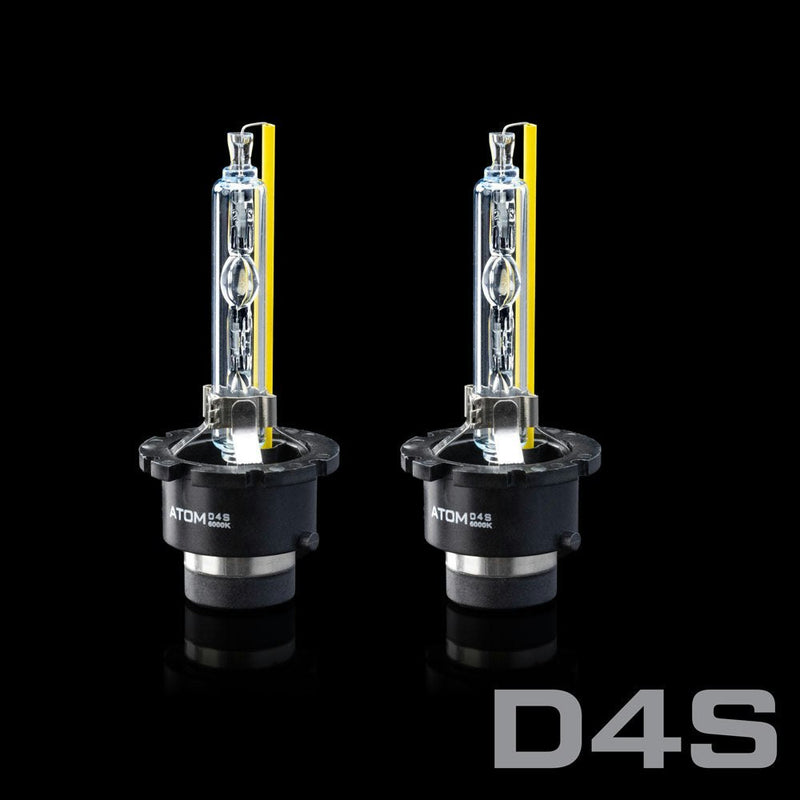 ATOM™ - D4S Xenon Headlights Globes 6000K (Pair)