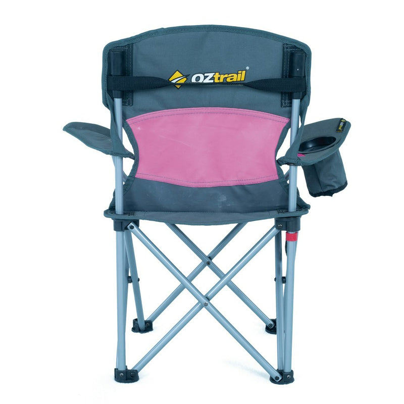 Oztrail Junior Deluxe Arm Chair - Pink