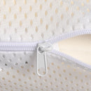 Dreamz Natural Latex Pillow High Low Side Washable Case Anti Bacteria Luxurious