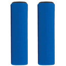 Azur 130mm Shock Absorbing Silicon Bike Handlebar Grips BLUE