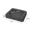 PaWz Memory Foam Pet Sofa Bed Cushion Dog Cat Mattress Washable Removable