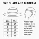 Ocean & Earth Indo Adult Stiff Peak Surf Hat - Light Blue Sizes XS-XL