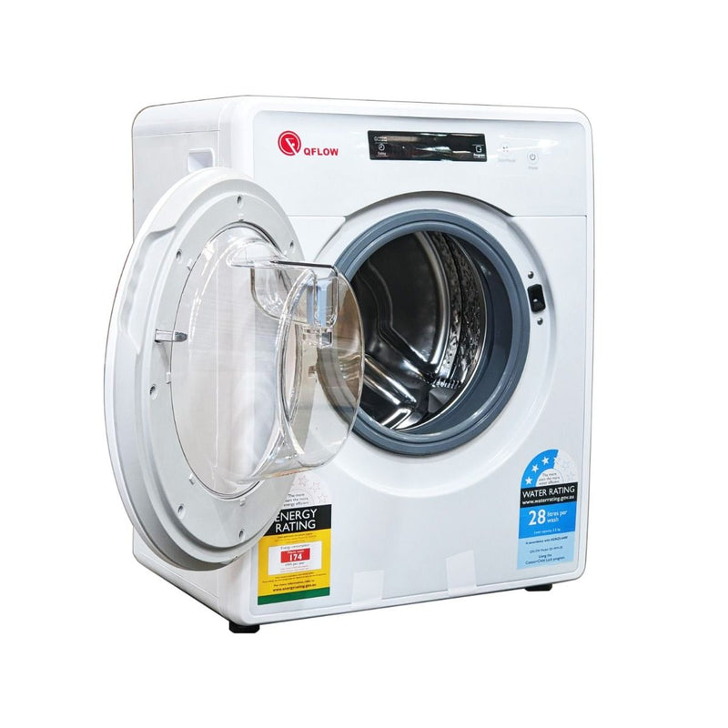 QFlow Mini 2.5kg Front Load Washing Machine
