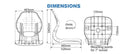 Boat Seats - High Back