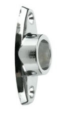 Oval Base Flange 16mm PAIR