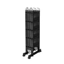 Traderight Multi Purpose Ladder Aluminium Folding Platform Extension Step 5.7m