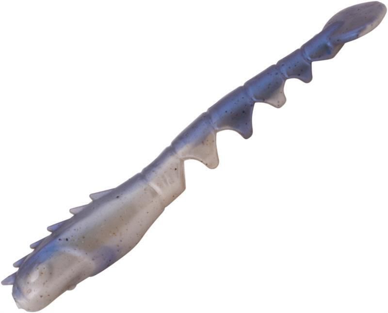 Berkley Powerbait 8 Pack of 2 Inch Fan Tail Shrimp Soft Plastics - Smelt