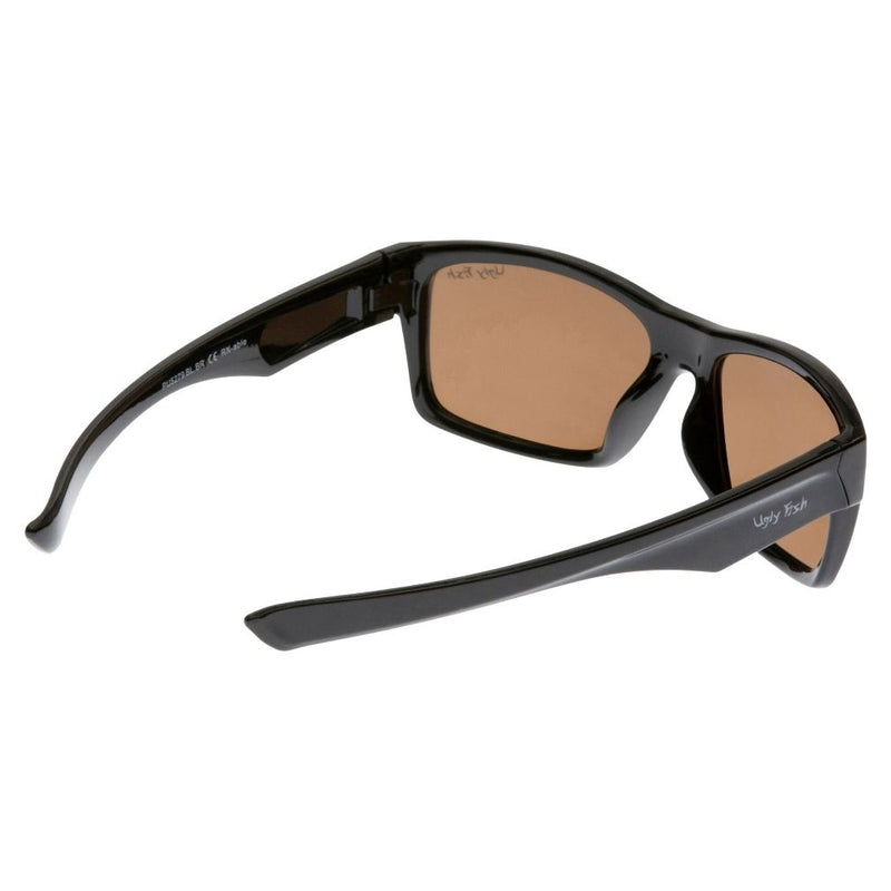 Ugly Fish PU5279 Unbreakable Black Frame/Brown Lens Polarised Adult Sunglasses