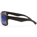 Dirty Dog Anvil Satin Black/Grey-Blue Mirror Polarised Unisex Sunglasses