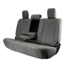 Razorback 4x4 XP7 Heavy Duty Canvas Rear Seat Covers For a Toyota HiLux 8th Gen SR (Cloth Seats Only)