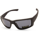 North Beach Foster Satin Black/Grey Polarised Unisex Sunglasses