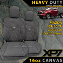 Mazda BT-50 TF Single Cab Heavy Duty XP7 Canvas Front Seat Covers (Made to Order)