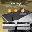 San Hima Shower Awning Instant Tent &Gas Hot Water Heater Black&Shower Tent Base