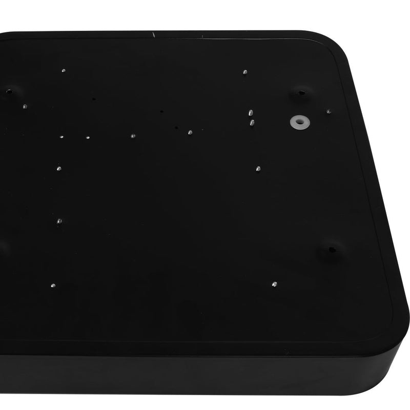 Emitto Ultra-Thin 5cm LED Ceiling Down Light Surface Mount Living Room Black 27W