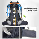 70L Camping Backpack Tear-Resistant Rucksack Blue