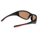 Ugly Fish PU5212 Unbreakable Black Frame/Brown Polarised Wrap Sunglasses