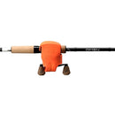 13 Fishing Orange Skull Cap Reel Guard Low Profile Baitcaster Fishing Reel Cover