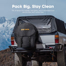 San Hima 70L Spare Wheel Bag Rubbish Bin & Accessory Storage Tote Snatch Rear