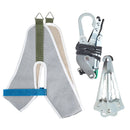 Over-Door Hanging Neck Traction Kit Adjustable Cervical Stretcher Green