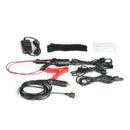 6Pcs 12V LED Strip Light Bar Waterproof Amber White for Boat Car RV Camping Tent