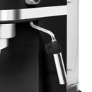 Spector Coffee Machine Electric Espresso Maker Grinder 20 Bar Milk Frother Black
