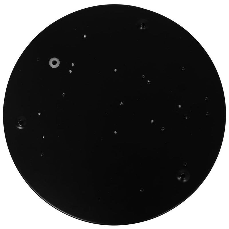 Emitto Ultra-Thin 5cm LED Ceiling Down Light Surface Mount Living Room Black 30W