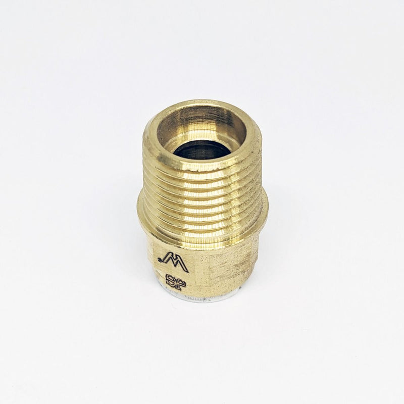 John Guest 12mm Male Brass Adaptor (WM) - NC2771